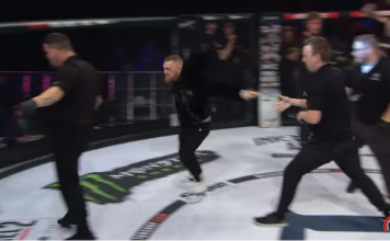 VIDEO. Conor Mcgregor a intrat în octogonul Bellator după o luptă, l-a împins pe arbitru și a plesnit un membru din staff! VIDEO. Conor Mcgregor a intrat în octogonul Bellator după o luptă, l-a împins pe arbitru și a plesnit un membru din staff!