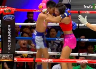 VIDEO. Luptă brutală de Muay Thai între un bărbat și o femeie VIDEO. Luptă brutală de Muay Thai între un bărbat și o femeie