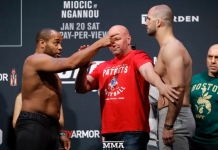 VIDEO. UFC 220 – Cântarul oficial: Miocic vs Ngannou și Cormier vs Oezdemir VIDEO. UFC 220-Cântarul oficial: Miocic vs Ngannou și Cormier vs Oezdemir