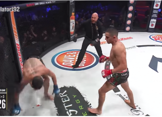 VIDEO. KO-ul la ficat care a zguduit octogonul la Bellator 192! VIDEO. KO-ul la ficat care a zguduit octogonul la Bellator 192!