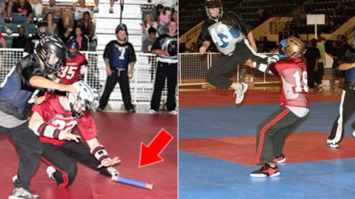 Combaton - cel mai brutal și spectaculos sport de echipă din America (VIDEO)