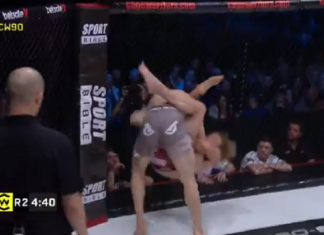 VIDEO. Submisie prin triunghi din săritură + rezumatul galei Cage Warriors 90 VIDEO. Submisie prin triunghi din săritură + rezumatul galei Cage Warriors 90