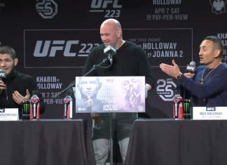 Cele mai picante momente de la conferința de presă UFC 223 (VIDEO) Cele mai picante momente de la conferința de presă UFC 223 (VIDEO)