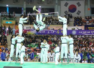 Demonstrație extraordinară de Taekwondo (VIDEO) Demonstrație extraordinară de Taekwondo (VIDEO)