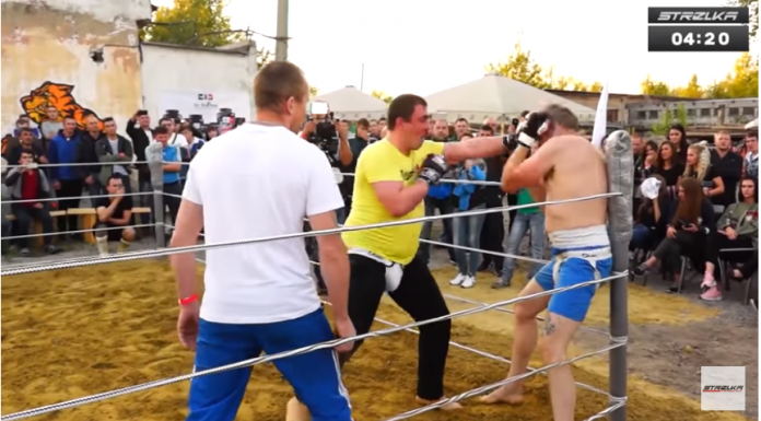 VIDEO. Luptă de stradă între un boxer de 50 de ani și un luptător de MMA ‘voluminos’ VIDEO. Luptă de stradă între un boxer de 50 de ani și un luptător de MMA 'voluminos'