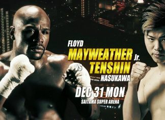 OFICIAL: Floyd Mayweather va lupta împotriva lui Tenshin Nasukawa în Tokyo, la RIZIN 14 OFICIAL: Floyd Mayweather va luptă împotriva lui Tenshin Nasukawa în Tokyo, la RIZIN 14