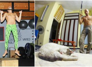 VIDEO. Un italian a bătut recordul mondial la tracțiuni cu degetul mic, fiind inspirat de pisica sa! VIDEO. Un italian a bătut recordul mondial la tracțiuni cu degetul mic, fiind inspirat de pisica sa!