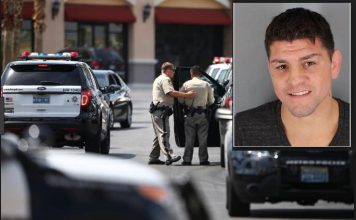 VIDEO cu Nick Diaz arestat de poliția din Las Vegas VIDEO cu Nick Diaz arestat de poliția din Las Vegas