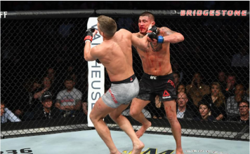 VIDEO. Vezi KO-ul unicat cu care Anthony Pettis l-a distrus pe Stephen Thompson la UFC Nashville! VIDEO. Vezi KO-ul unicat cu care Anthony Pettis l-a distrus pe Stephen Thompson la UFC Nashville!