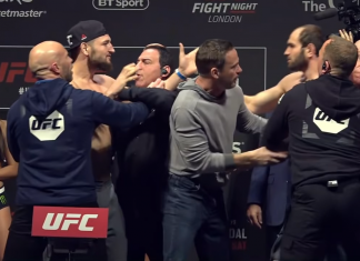 VIDEO. Nicolae Negumereanu și-a început debutul în UFC cu o altercație serioasă cu adversarul său! VIDEO. Nicolae Negumereanu și-a început debutul în UFC cu o altercație serioasă cu adversarul său!