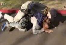 VIDEO. Polițist bătut în timpul unei rețineri și salvat de o gașcă pusă pe bătaie! VIDEO. Polițist bătut în timpul unei rețineri și salvat de o gașcă pusă pe bătaie!