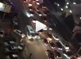 VIDEO. Cum arată străzile din Dagestan după victoria lui Khabib Nurmagomedov VIDEO. Cum arată străzile din Dagestan după victoria lui Khabib Nurmagomedov