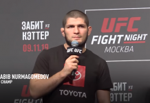 VIDEO. Vezi ce a răspuns Khabib Nurmagomedov când a fost întrebat de ce nu poartă steagul Rusiei! VIDEO. Vezi ce a răspuns Khabib Nurmagomedov când a fost întrebat de ce nu poartă steagul Rusiei!
