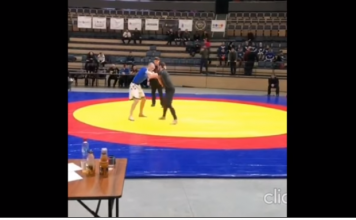 VIDEO. A rămas paralizat după o tentativă de Flying armbar!