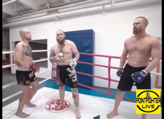 VIDEO. Urmăriți o luptă de MMA de 3 la 1! Cine va câștiga? VIDEO. Urmăriți o luptă de MMA de 3 la 1! Cine va câștiga?