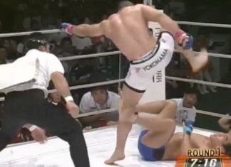 VIDEO. Mai țineți minte cum l-a călcat pe cap Wanderlei Silva pe Yuki Kondo până când a rămas lat? VIDEO. Mai țineți minte cum l-a călcat pe cap Wanderlei Silva pe Yuki Kondo până când a rămas lat?