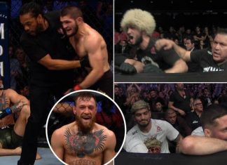 VIDEO nemaivăzut până acum de la lupta Khabib Nurmagomedov vs Conor McGregor VIDEO nemaivăzut până acum de la lupta Khabib Nurmagomedov vs Conor McGregor