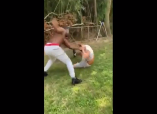 VIDEO. A intrat în casă peste niște copii, iar tatăl l-a luat la bătaie! VIDEO. A intrat în casă peste niște copii, iar tatăl l-a luat la bătaie!