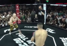 VIDEO. A fugit direct în pumnii adversarului și a fost făcut TKO în 5 secunde! VIDEO. A fugit direct în pumnii adversarului și a fost făcut TKO în 5 secunde!