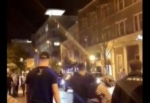 VIDEO. S-a dat jos de pe motor și a făcut KO 2 oameni! VIDEO. S-a dat jos de pe motor și a făcut KO 2 oameni!