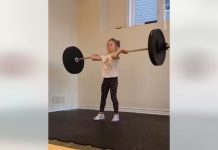 VIDEO. La 8 ani are o forță extraordinară! Vezi ce poate face această fetiță în powerlifting! VIDEO. La 8 ani are o forță extraordinară! Vezi ce poate face această fetiță în powerlifting!