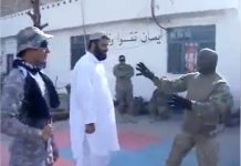 VIDEO. Cum crezi că decurge o luptă de wrestling dintre un soldat american și un simplu afgan?