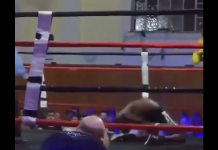 VIDEO. Și-a prins adversarul pe contră și l-a „îndoit”! VIDEO. Și-a prins adversarul pe contră și l-a "îndoit"!