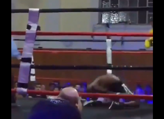 VIDEO. Și-a prins adversarul pe contră și l-a „îndoit”! VIDEO. Și-a prins adversarul pe contră și l-a "îndoit"!