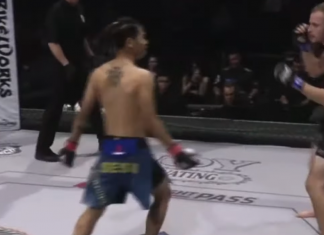 VIDEO. A picat proba cântarului și a vomitat în octogon în timpul luptei! VIDEO. A picat proba cântarului și a vomitat în octogon în timpul luptei!