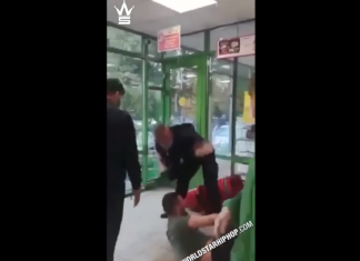 VIDEO. De ce nu e bine să provoci un paznic din Rusia? VIDEO. De ce nu e bine să provoci un paznic din Rusia?