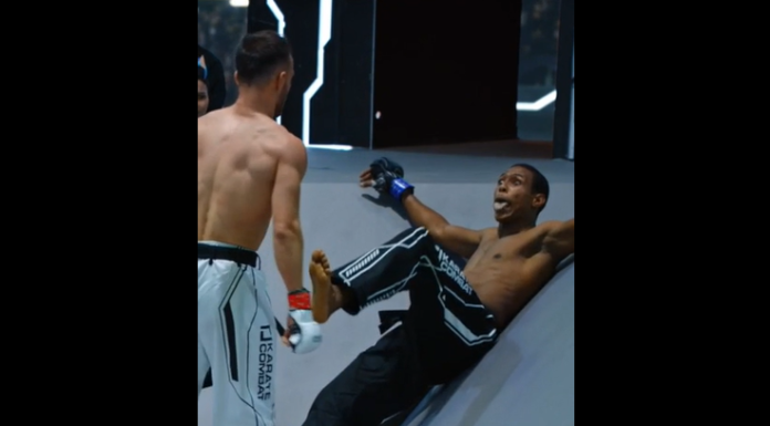 VIDEO. Și-a luat adversarul la mișto și a primit ce-a meritat! VIDEO. Și-a luat adversarul la mișto și a primit ce-a meritat!