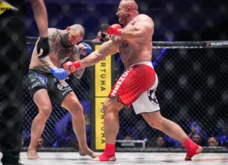 VIDEO. Mariusz Pudzianowski și-a făcut KO adversarul în cea mai recentă gală KSW! VIDEO. Mariusz Pudzianowski și-a făcut KO adversarul în cea mai recentă gală KSW!