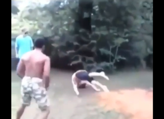 VIDEO. O lovitură care l-a scurtcircuitat instant! VIDEO. O lovitură care l-a scurtcircuitat instant!