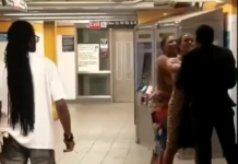 +18 VIDEO. Un cuplu a început să se bată la metrou! +18 VIDEO. Un cuplu a început să se bată la metrou!