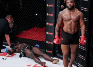 VIDEO. Yoel Romero l-a făcut KO pe Melvin Manhoef și l-a trimis la pensie! VIDEO. Yoel Romero l-a făcut KO pe Melvin Manhoef și l-a trimis la pensie!