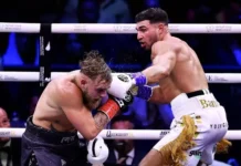 VIDEO. Tommy Fury îi aduce prima înfrângere în box lui Jake Paul! VIDEO. Tommy Fury îi aduce prima înfrângere în box lui Jake Paul!