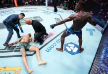VIDEO. Israel Adesanya și-a luat revanșa în fața lui Alex Pereira cu un KO devastator! VIDEO. Israel Adesanya și-a luat revanșa în fața lui Alex Pereira cu un KO devastator!