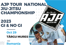 Înscrie-te la AJP Tour Târgu Mureș National Jiu-Jitsu Championship 2023 – GI & NO GI cu preț redus! Inscrie-te la AJP Tour Târgu Mureș National Jiu-Jitsu Championship 2023 – GI & NO GI cu pret redus!