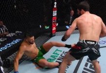 VIDEO. Magomed Ankalaev l-a făcut KO pe Johnny Walker și avem un nou pretendent la centura de campion în UFC!