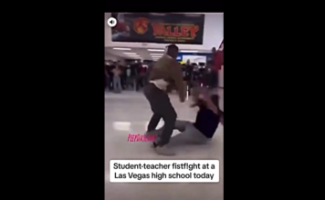 VIDEO. Un profesor l-a făcut knockout pe un elev și după i-a dat o palmă! VIDEO. Un profesor l-a făcut knockout pe un elev și după i-a dat o palmă!