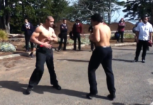 Ce se întâmplă atunci când un boxer și un kickboxer se hotărăsc să o dea parte-n parte? Ce se întâmplă atunci când un boxer și un kickboxer se hotărăsc să o dea parte-n parte?