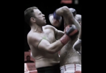 VIDEO. I-a tăiat fața cu un singur cot! VIDEO. I-a tăiat fața cu un singur cot!