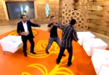 VIDEO. Bătaie în direct la o emisiune din Ungaria! VIDEO. Bătaie în direct la o emisiune din Ungaria!