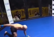 VIDEO. L-a făcut KO într-un mod extrem de surprinzător! VIDEO. L-a făcut KO într-un mod extrem de surprinzător!