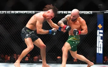 Alexander Volkanovski redevine campion în UFC după ce l-a învins pe Diego Lopes! (VIDEO) Alexander Volkanovski redevine campion în UFC după ce l-a învins pe Diego Lopes! (VIDEO)