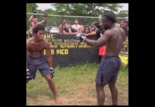 VIDEO. O bătaie se poate termina cu un singur pumn! Într-o luptă organizată semi-legal, poți avea surpriza să dai de oricine ca adversar.