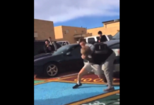 VIDEO. Unii oameni sunt atât de siguri pe abilitățile lor, încât s-ar lua la bătaie oriunde! VIDEO. Unii oameni sunt atât de siguri pe abilitățile lor, încât s-ar lua la bătaie oriunde!