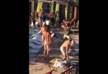 VIDEO. Bătaie generală la piscină! VIDEO. Bătaie generală la piscină!