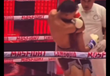 VIDEO. Arbitrul a oprit mult prea târziu lupta! VIDEO. Arbitrul a oprit mult prea târziu lupta!