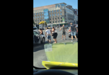 VIDEO. Bătaie în trafic pe străzile din Budapesta! VIDEO. Bătaie în trafic pe străzile din Budapesta!